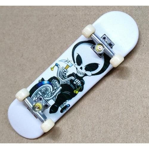 2pcs 3D Printing Mini Finger Skateboard Toy For Children Adults Non-Slip Frosted Mat Skate De Dedo Professional Fingerboard Toys