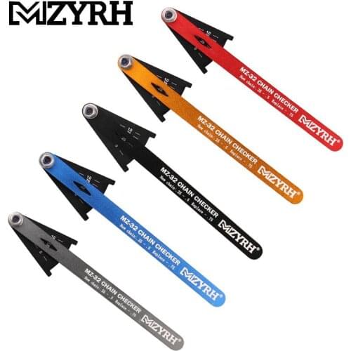 Bicycle Bike Chain Checker Multi-functional Wear Indicator Measuring Instrument Gauge Repair Checker Road Bike Accessories
