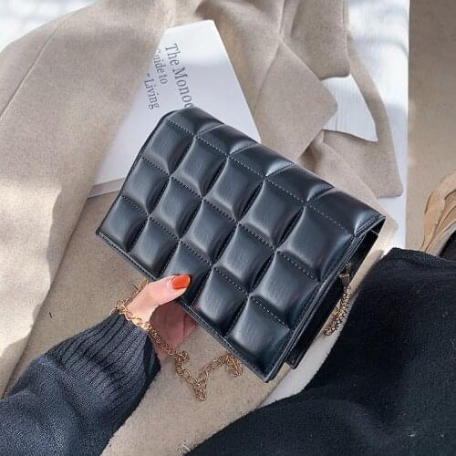 Niche design bag female 2021 new Korean fashion small square shoulder bag wild messenger bag