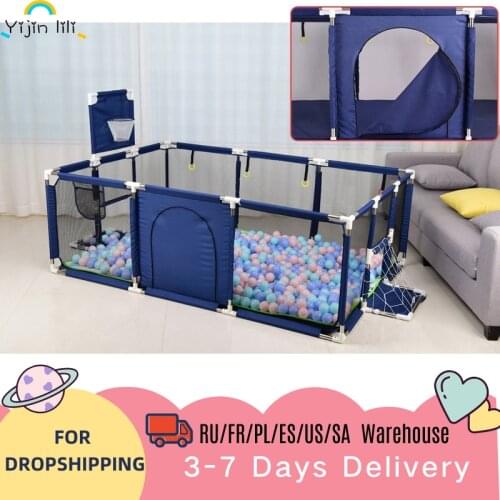 New Design Baby Playpen for Children Baby Playground for 6 Months~6 Years Old Kids Ball Pit Playpen Indoor Baby Safety Fence