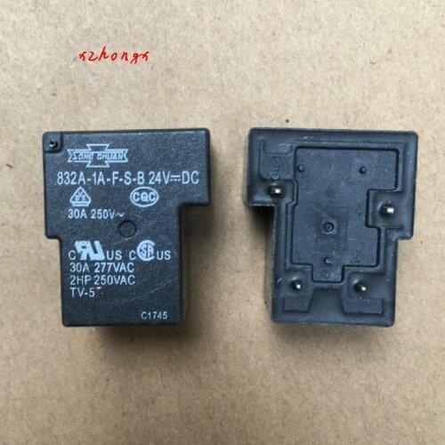 Relay 832A-1A-F-S-B 24VDC T90 relay 24V 4 feet
