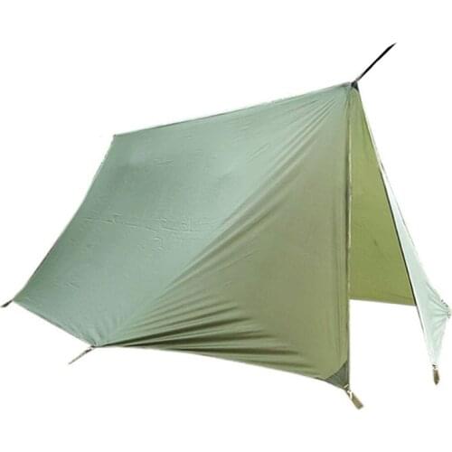 Outdoor Canopy Camping Poleless Tent Hammock Awning Camping Mat Shelter Sunshade Protection