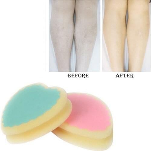 Magic Painless Hair Removal Depilation Sponge Pad to remove hair leg arm body hair remover effective safe