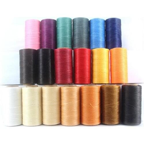 260m/roll 0.8MM Waxed Leather Thread Wax Cotton Cord String Strap Rope Bead For DIY Handicraft Tool Hand Stitching Thread