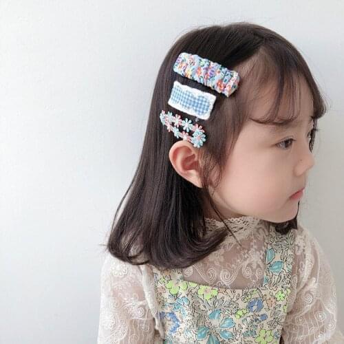 Baby Girls Hair Pins Hair Clips Small Flowers Hair Accessories Set Children Hair Grips Barrettes Kids Hair Styling Tools