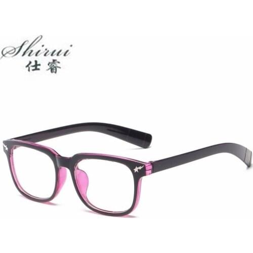 2019 Men Women eyeglasses frames eyewear plain glass spectacle frame plastic optical brand eyeglasses plain glass spectacles