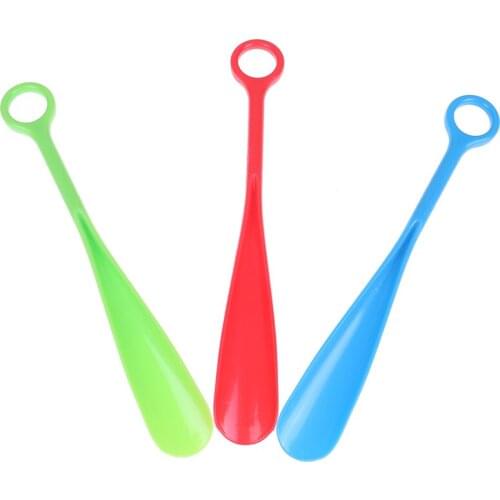 30cm Plastic Shoes horn Artifact Pull Pumping Shoes 30cm Shoe Horn Shoes Spoon