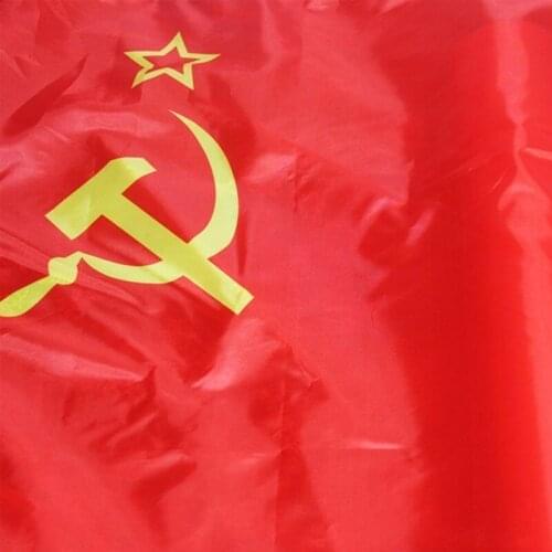 90x150cm The Union Of Soviet Socialist Republics Of The Ussr Flag Polyester Russia Soviet Union Flag Home Decoration Flag