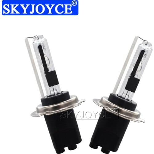 SKYJOYCE Metal Base 35W 55W H7CR 6000K 4300K 5000K 8000K Car Headlight Lamp Bulbs For H7 H7CR Car Light Xenon HID Ballast Kit