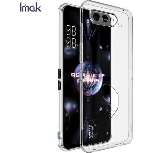 For Asus Rog Phone 5 Case Rog 5 Rog5 Cover IMAK UX-5 Soft TPU Transparent Slim Phone Shell Silicone Back Cover