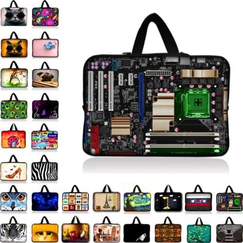 9.7 10.1 11.6 13 13.3 14 14.4 15.4 15.6 17 17.3 inch Notebook Sleeve Laptop Bag Case Cover With handle For Samsung HP ASUS Dell