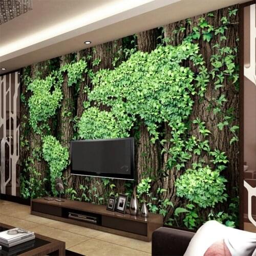 Custom Photo Mural Wallpaper 3D Creative World Map Rattan Background Home Decorative Painting Mural Living Room Sofa Wallpaper
