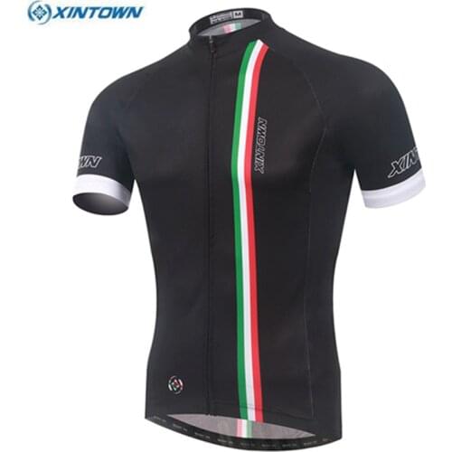 XINTOWN Mens Team Outdoor Sports Ropa Ciclismo Cycling Jersey Bike Bicycle Shirts Sports Shirts Tops Bike Shirts