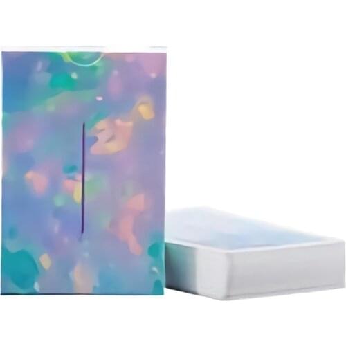 Simple Style Playing Cards Newest Fluid Flower Cut Poker Family Party Board Game