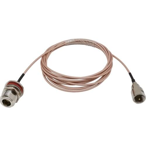 1Pcs RG316 Coaxial Cable N Type Female Jack to FME Male Plug Connector Extension Cables Jumper Pigtail 1M 2M 3M 5M 8M 10M 12M