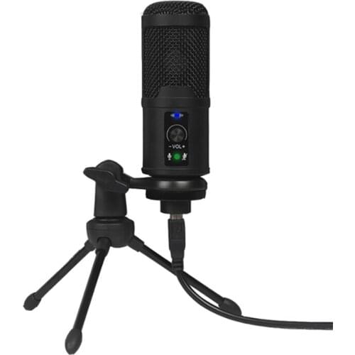 BM65 Professional Condenser Microphone USB Microphone Singing Karaoke Microphone for Computer Recording Microphone 192KHz/24bit
