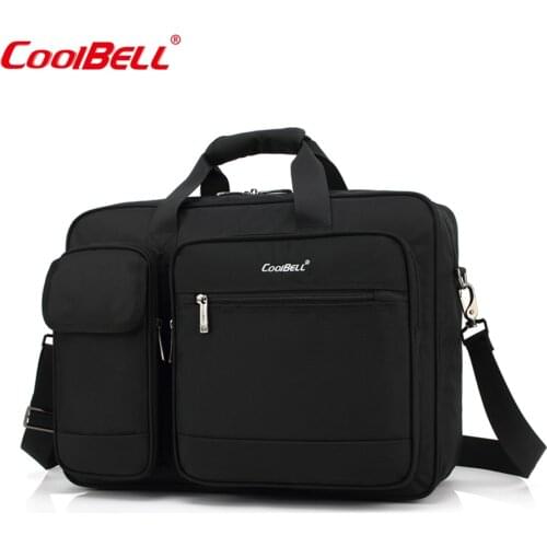 Mens laptop Business Bag mens waterproof shockproof briefcase single shoulder bag Oxford cloth large capacity messenger bag
