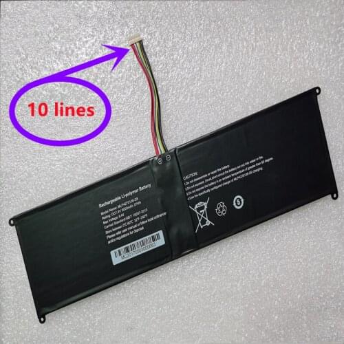 New Origina MLP4270136-2S Laptop Battery 10Lines 7.4V 5000mAh 37Wh For Haier Jane Eyre Mcnair S15 S15-S