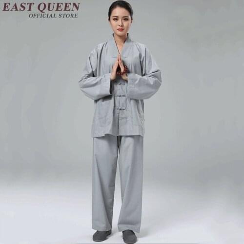 Buddhist monk robes women buddhist monk clothing female shaolin monk clothing uniform pants suit high quality KK808 Y
