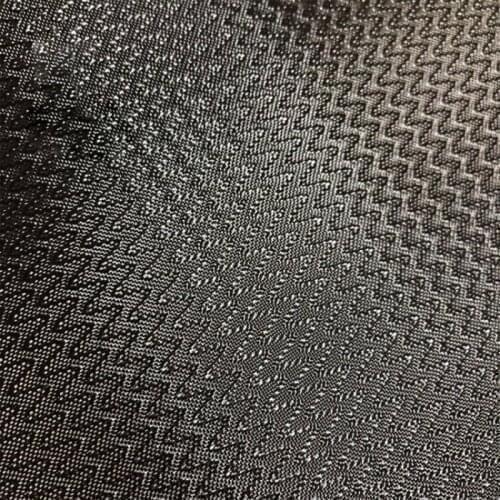 Plating Glass Fiber U-shaped Raised Grain Jacquard Carbon Fiber Cloth 1K 300g