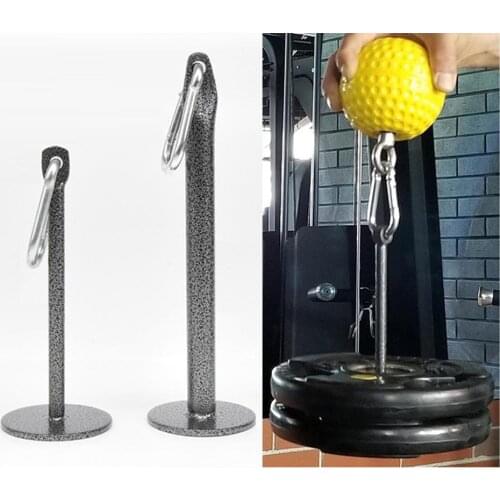 Weight Plate Loading Pin Steel Holder Grip Strength Training Weights Home Gym Fitness Workout Weight Lifting Support Bracket