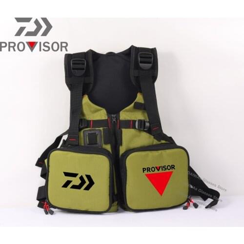 Daiwa Men Women Fishing Life Vest Outdoor Water Sports Safety Life Jacket For Boat Drifting Survival Swimwear Colete Salva-Vidas
