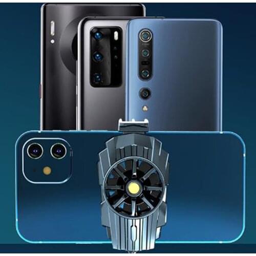 Universal Mobile Phone Cooler Game Cooling Fan Gamepad Holder Stand Radiator Physical cooling For Cell Phone