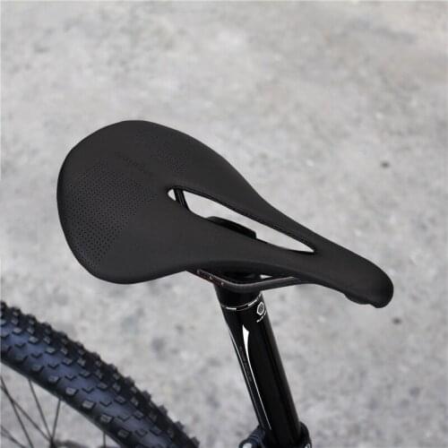 BALUGOE Carbon Bike Saddle Breathable Soft Bicycle Seat Cushion MTB Road Bike Saddles Bike Accessories