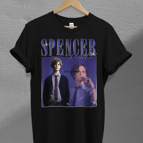Vintage Spencer Reid. Criminal Minds TV Series. Homage T shirt
