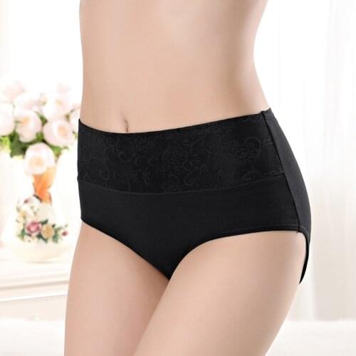 Fatimu Body Shaper Hip Women Lace Panties Fashion Designer Abdomen Control Briefs High Waist Underwear Womens Panty Briefs