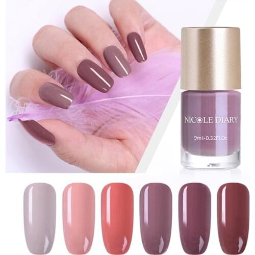 9ml Nail Polish Varnish Metallic Mirror Effect Matte Dull Series Polish Nail Art varnish Tip Color