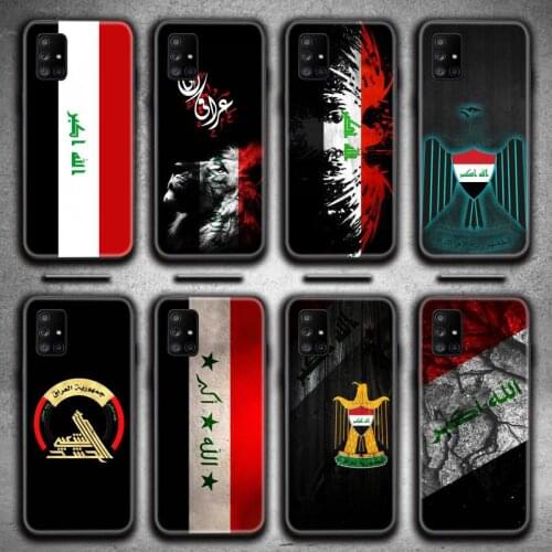 Iraqi Iraq National Flag Phone Case For Samsung Galaxy A21S A01 A11 A31 A81 A10 A20E A30 A40 A50 A70 A80 A71 A51