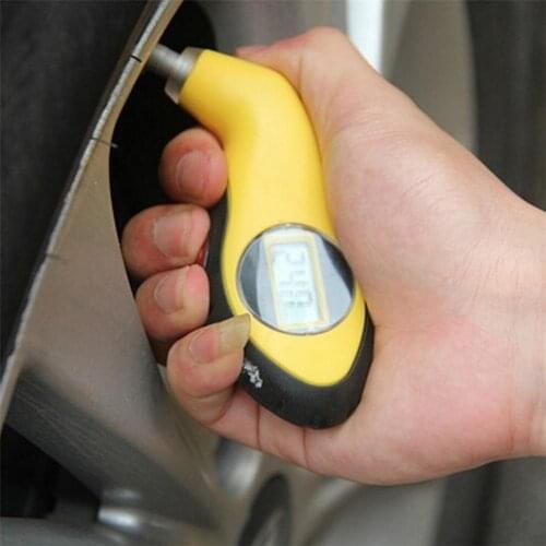 Car Tire Tyre Wheel Air Pressure Gauge Tester Digital Portable LCD Display Auto Tool Tire Pressure Monitor