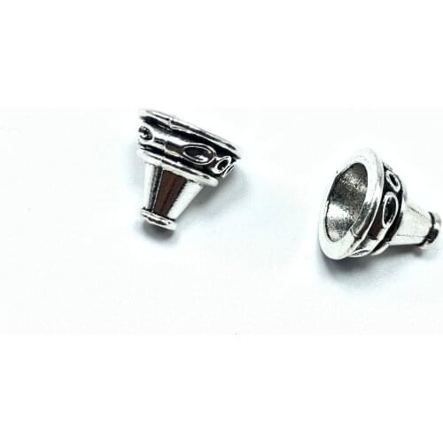 JunKang 15pcs 13x14mm Bead Caps End Receptacle Flower Torus Diy Spaced Apart Jewelry Accessories