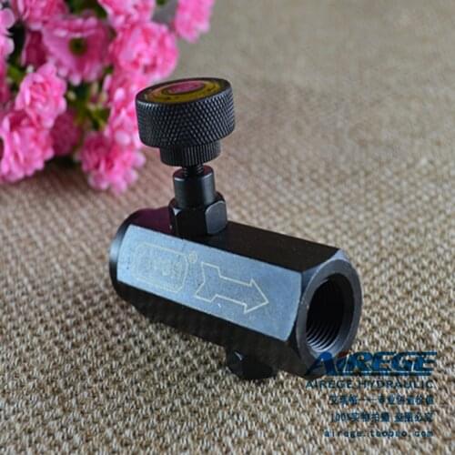 Flow Valve Hydraulic Throttle Valve One-way Throttle Valve Speed Control Valve