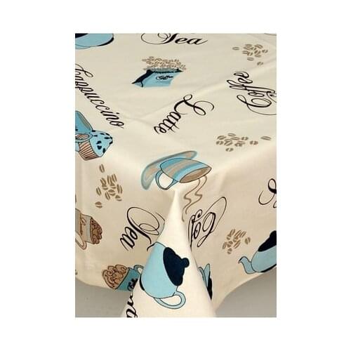 DowryWorld-Coffee Latte Stain and Dirt Repellent Kitchen Tablecloth