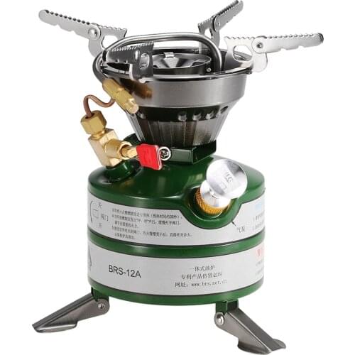 Mini Liquid Fuel Camping Gasoline Stoves Portable Outdoor One-piece Stove Burners Cooker Gas Stove for Outdoor Picnic