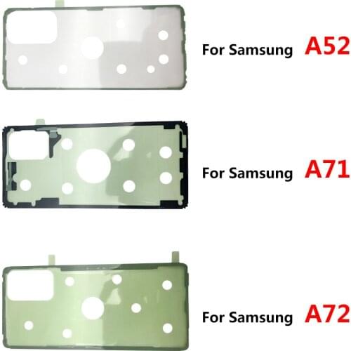 New Original Back Battery Cover Door Adhesive For Samsung A20S A21S A30S A41 A51 A71 A32 A52 A72 Waterproof Back Cover Sticker