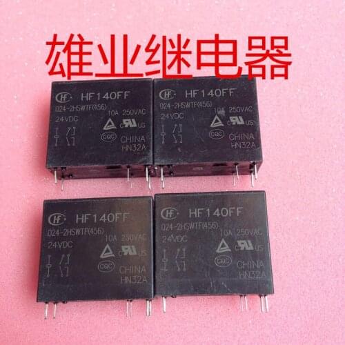 Relay HF140FF-024-2HSWTF 24VDC 6PIN 10A250VAC