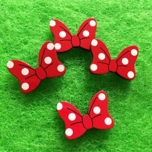 Diy 10pcs large bow flat back rhinestones clip-thin resin crafts women accessories accessories, A357