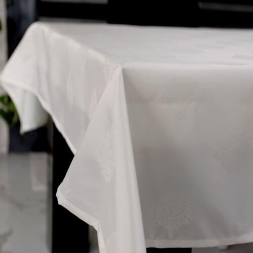 Sea Me at Home Satin Tablecloths On The Table