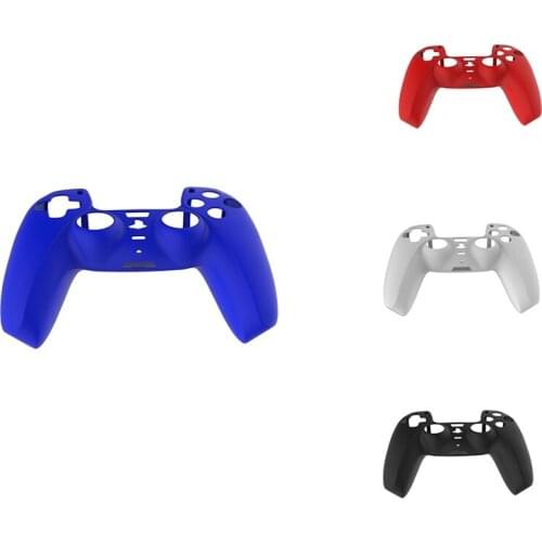Silicone Shell For PS5 Gamepad Handle Controller Non-Slip Cover Cap