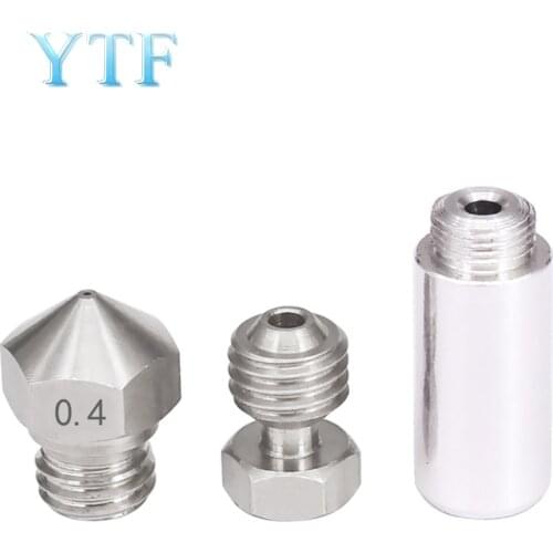 1set 3D Printer parts M7 1.75mm Supplies Nozzle Micro Swiss MK10 Genuine Hotend Converter Kit