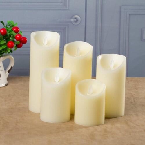 Led Candle Electronic Candle New Year Flameless Candle Swing Electronic Candle Light Home Christmas Party Decoration Supplies