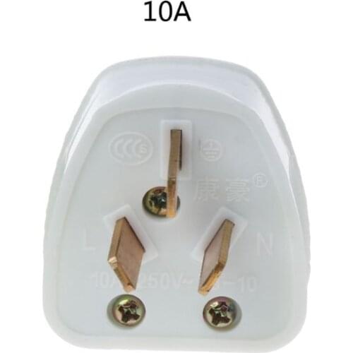 10A16A Electrical Wall Socket 3Pin Plug Wall Outlet Plate Panel Air Conditioner