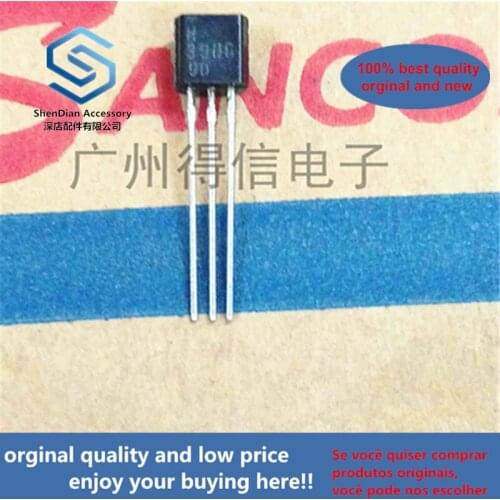 50pcs 100% orginal new 2N3906 3906 Copper feet TO-92 real photo