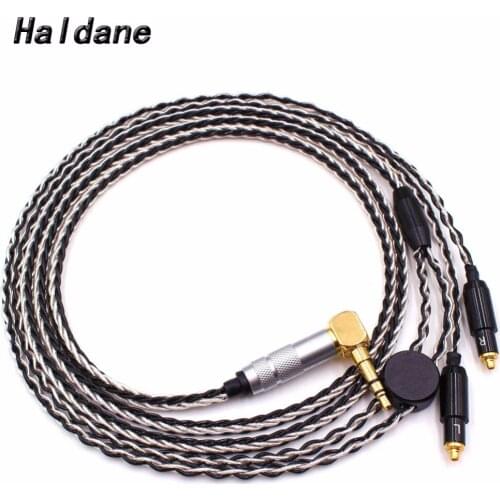 Free Shipping Haldane 1.2Meter DIY 8 Cores Headphone Upgrade Cable for SRH1440 SRH1840 SRH1540 Headphones
