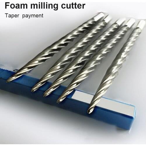 Foam Milling Cutter Eps Eva Taper Ball Head 12mm Carving Bits Cnc Mill Tools For Milling Foam 3d Cnc Router Engraving
