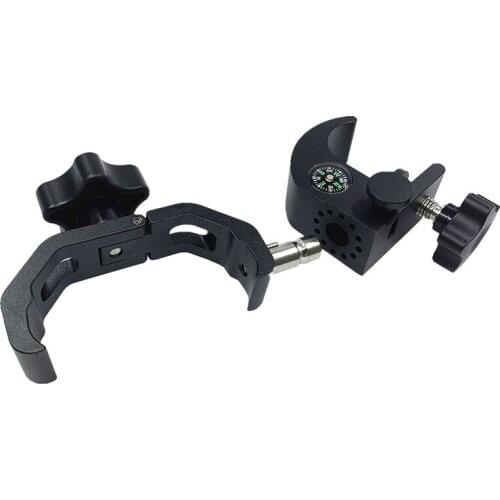 IHand30 Mount Range Pole Cradle Bracket for Hi-target GPS Corrosion-Resistan Clamp Holder Compass Open Data Collector