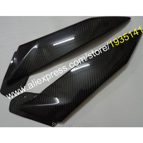 Hot Sales,Carbon Fiber Tank Side Covers Panels Fairing For Yamaha YZF R1 2002 2003 YZF R1 02 03 YZF-R1 Aftermarket Accessories